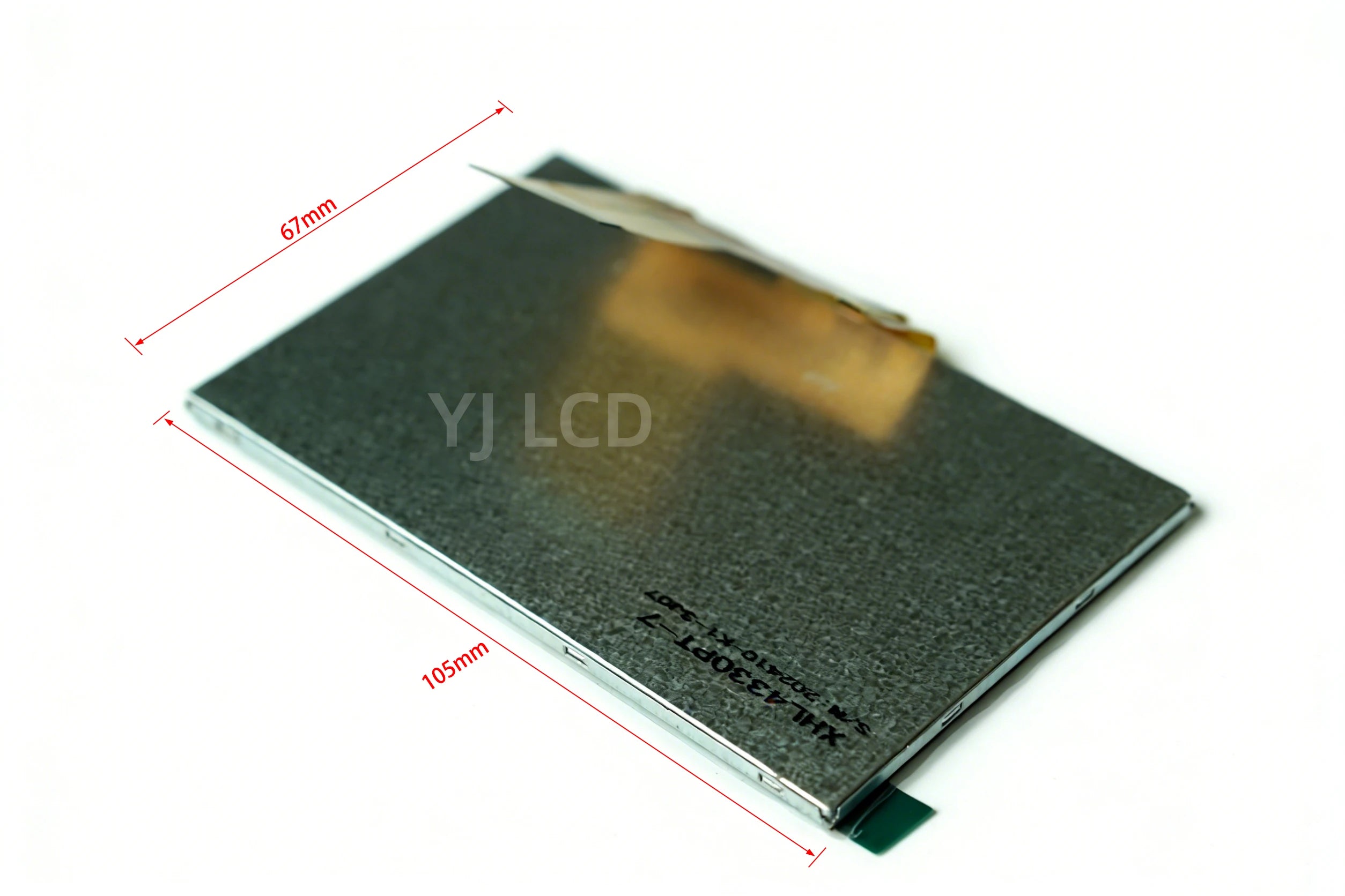 Hot Sale XHL4330PT-7 4.3 Inch LCD Display with Touch Screen 480×272 40 Pins TN Panel 350 cd/m² High Quality Replacement Part