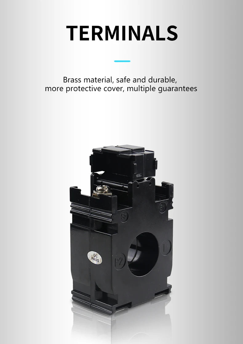 3pcs/lots Mini Din Rail Current Transformer 30A 50A 75A100A 150A 200A 250A 300A CT DM-20/AF-20