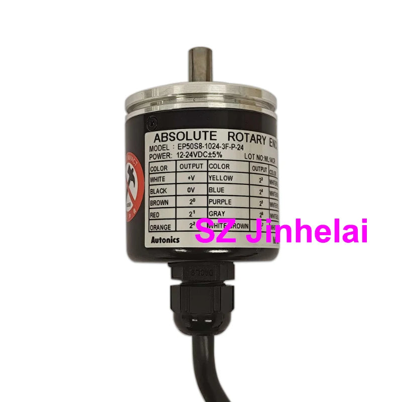 Autonics Authentic Original ABSOLUTE ROTARY ENCODER Industrial Encoder EP50S8-360 256 720 1024-3F-N-24  P-24 2F-N-24