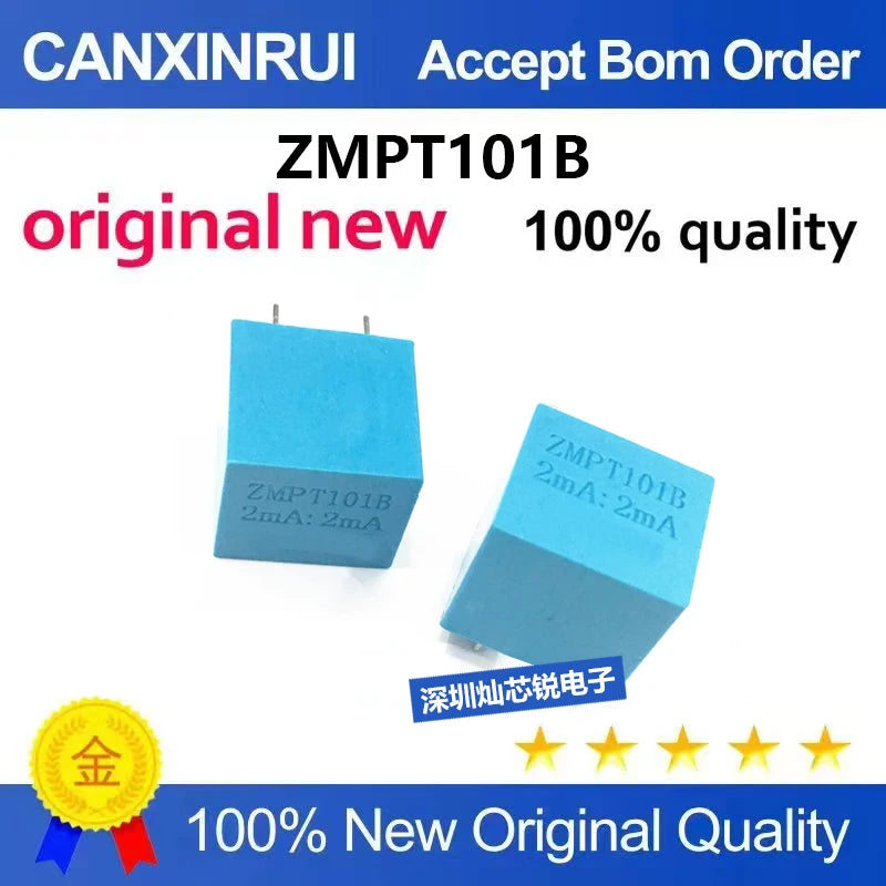 (5-100pieces)Precision miniature current-type voltage transformer ZMPT101B 2mA 2mA