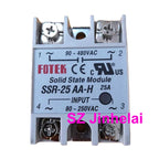 Authentic Original FOTEK Single phase Solid State Relays SSR-10AA 25AA 40AA 50AA 75AA 05DD 10DD 25DD 50DD 75DD -H