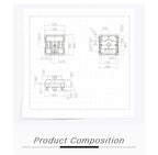 Kailh Low Profile Choc Switch 1350 Chocolate Keyboard Switch Clicky Tactile Linear Multicolor Switch Mechanical Keyboard Laptop