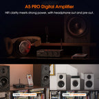 Douk Audio A5 PRO TPA3255 Bluetooth Receiver Digital Amplifier HiFi Class D Amp Stereo Audio Amplifier 48V