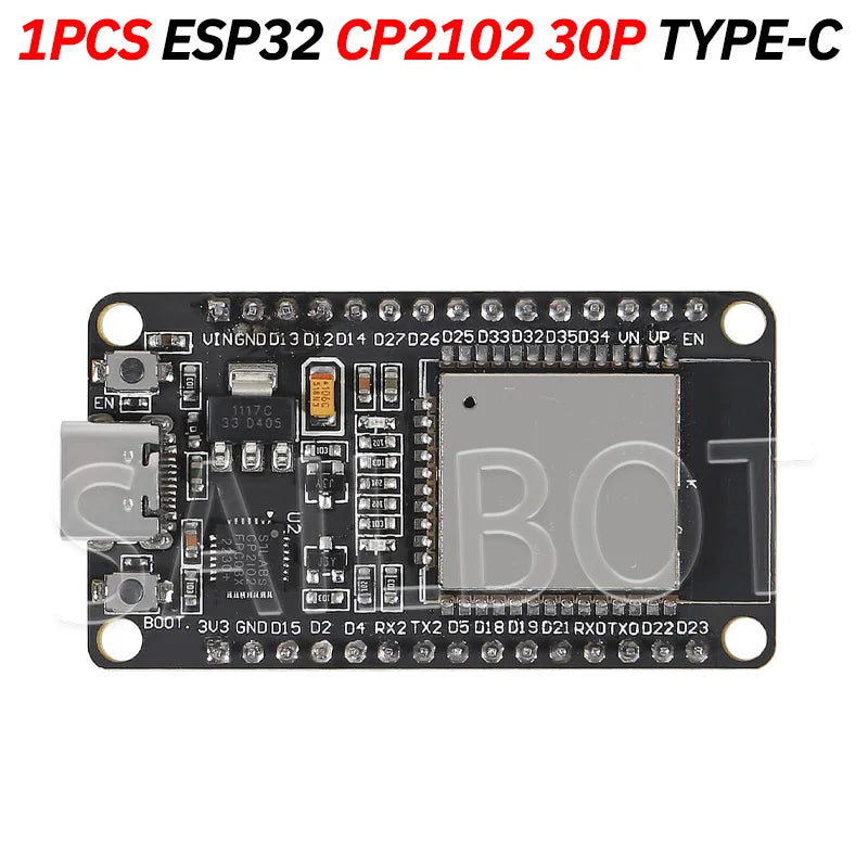 1/5/10PCS  WR-32 32-S Development Board WiFi+Bluetooth-compatible TYPE-C/MICRO  32 30Pin ESP32 Nodemcu CP2102