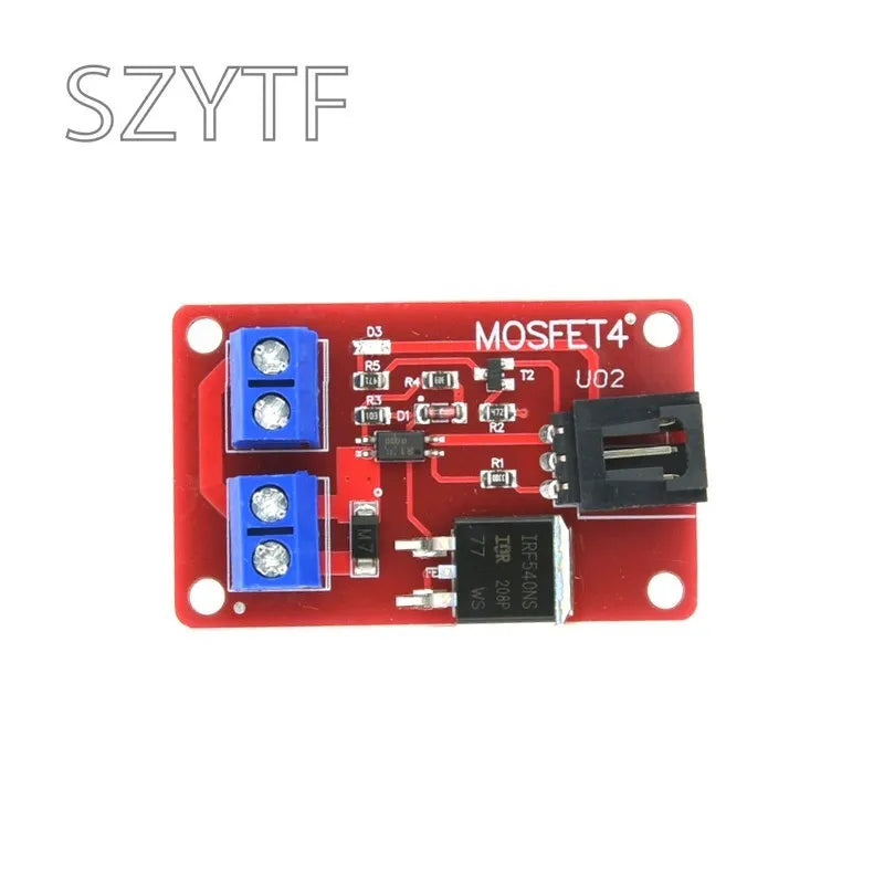 IRF540N Single Channel MOSFET Power Switch Module with Optical Isolation for Arduino 5V 3.3V High Current Control