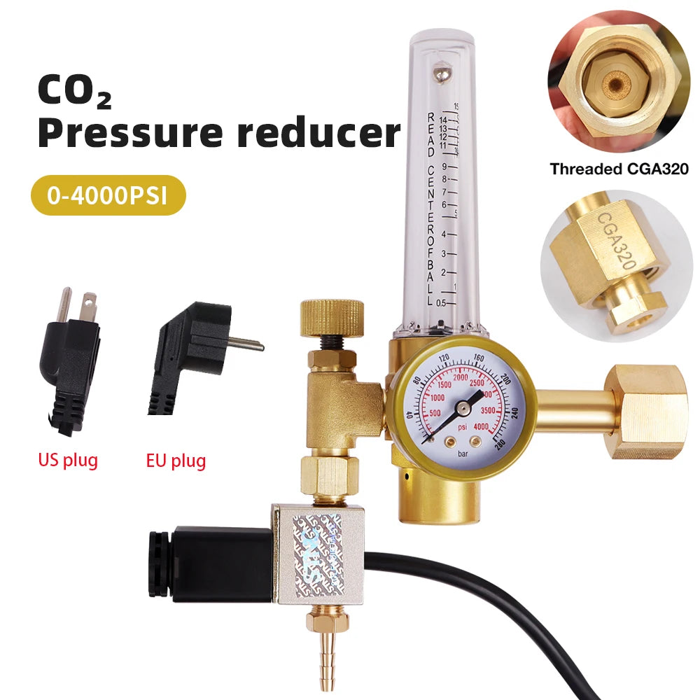 CO2 Monitor Controller LCD Digital Carbon Dioxide Controller CO2 Concentration Tester NDIR Sensor CO2 Detector for Greenhouse