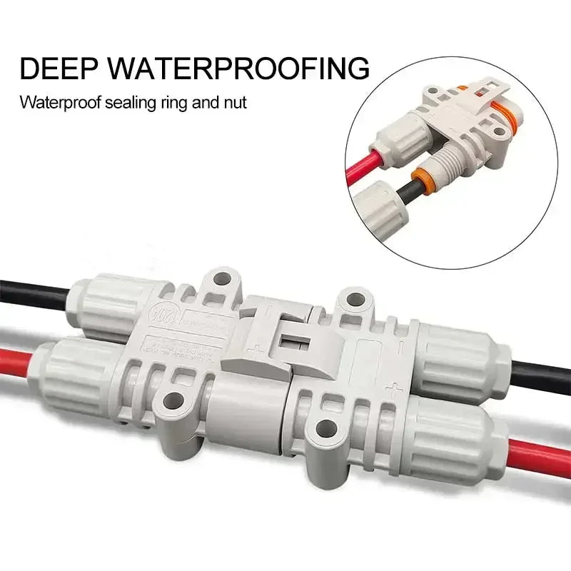 120A 1200V Male Female Connector Waterproof Big Current Parking Air Conditioner Plug Electric Forklift Generator Connectors