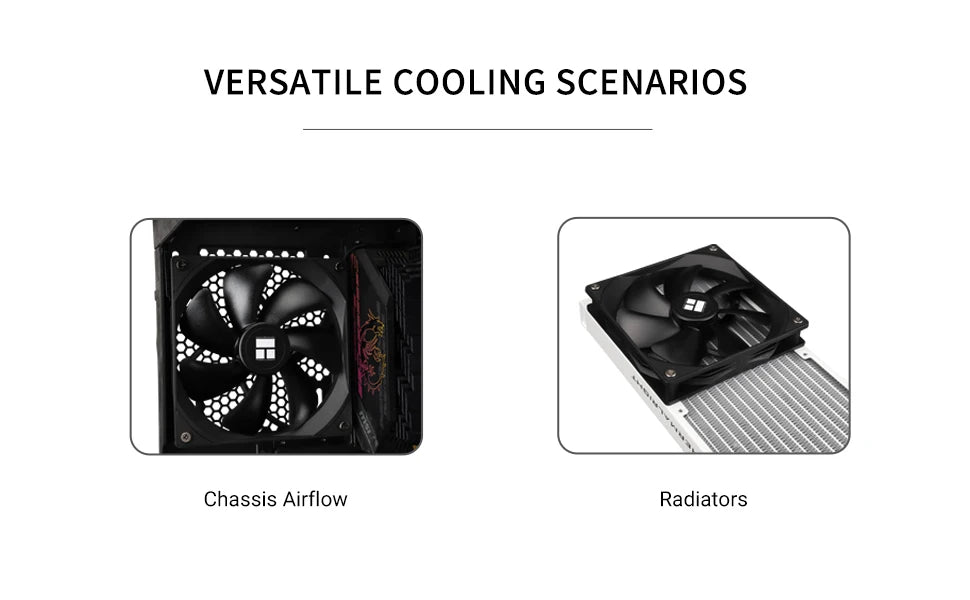 Thermalright 140mm Case Fan TL-C14/C14C/C14C-S/C14CW/C14CW-S CPU Cooling Fan ARGB 140mm Balance Fan Balance Performance Fan
