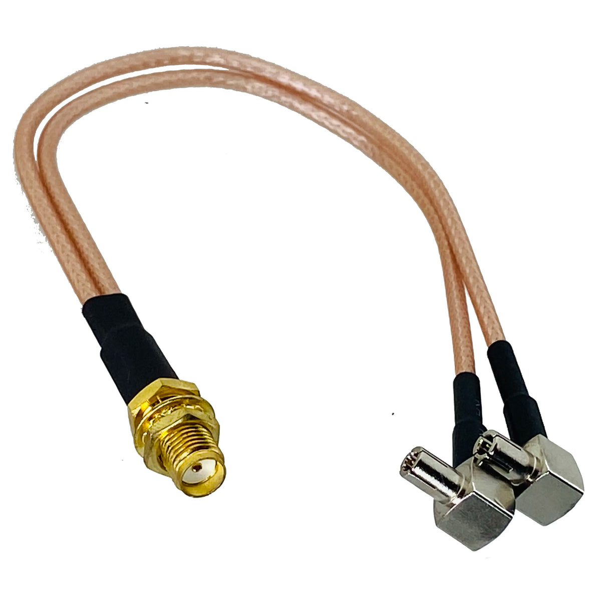 RG316 SMA RP SMA Female Bulkhead to CRC9 TS9 Male Plug Straight & Right Angle Connector RF Jumper pigtail Cable 4inch~10FT