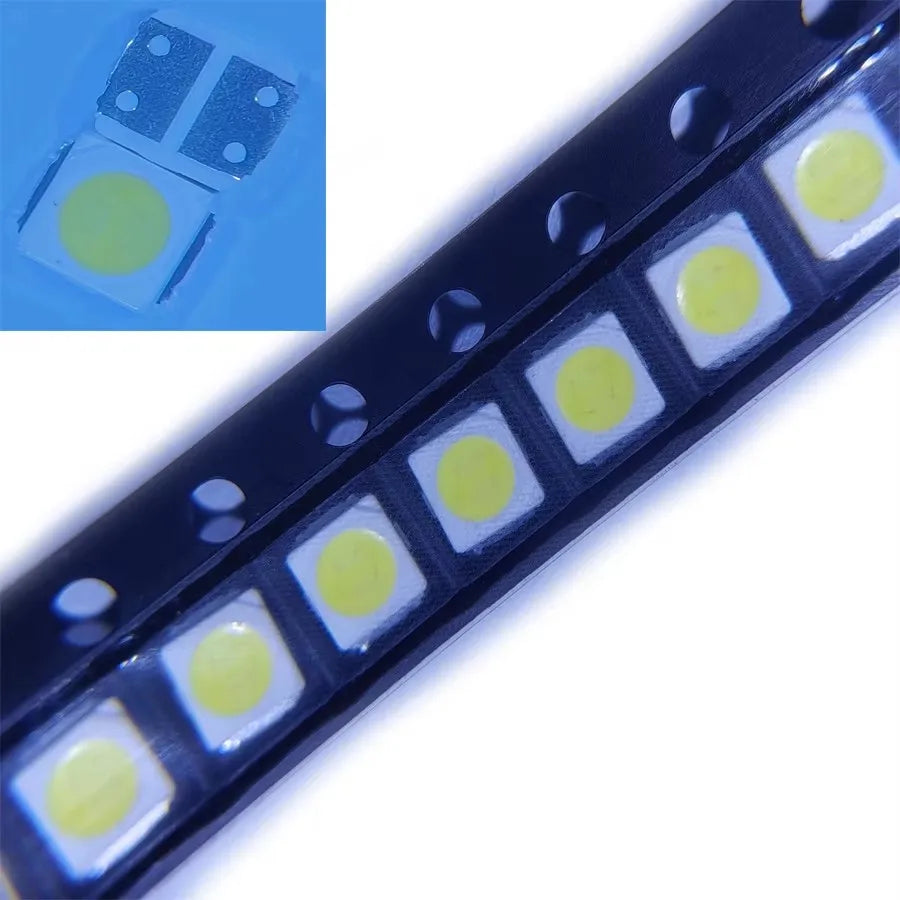 500pcs/Lot  SMD LED 3030 3V 1.8W 500mA Cold White High Power For TV Backlight Application 3.0*3.0mm