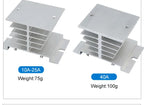 LCTC SSR 0-10V 4-20MA 0-5V Power Voltage Regulator Relay 10A 25A 40A DA AA DD VA Single Phase Solid State Relay With Heat Sink