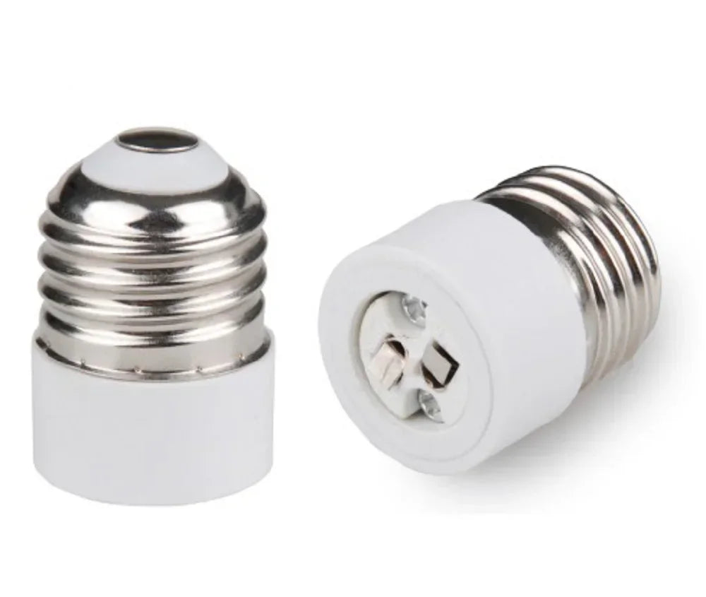 2pcs E26 E27 E39 E40 Gu10 Gu24 MR16 G5.3 G23 G24 G9 B22 BA15D BA15S LED CFL Lamp Holder Light Socket Converter Extension Adapter