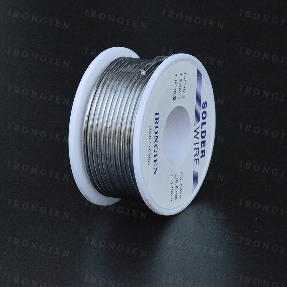 10g 100g Soldering Wire Mixed Tin Rosin Core Flux 2.0% Dia 0.8/1/1.2/1.8mm No-clean Solder Welding Wire For Electrical Soldering