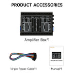 HIFI Car DSP Amplifier Lossless Modified Speakers 4*60W for Android Car Radio Stereo Car Sound Upgrade Audio Signal Processor