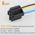 LANBOO 40A High Power Automotive Relay Car Control Relay for 12V/24V Vehicles for Automotive Use