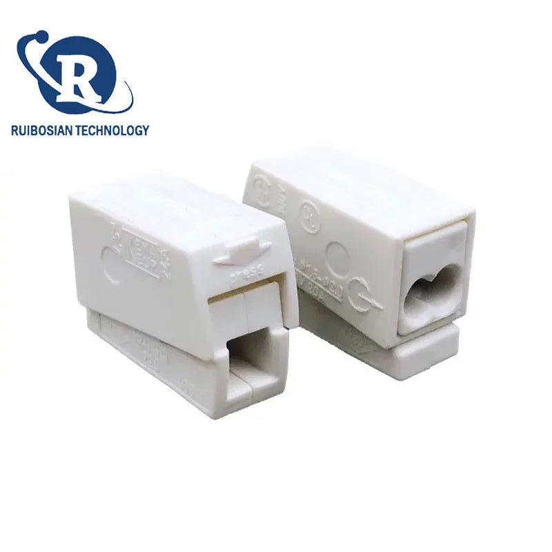 WAGO Terminal block 224-101/104/112/114/224-201 series lighting fixtures plug-in connector wire terminal whole box set