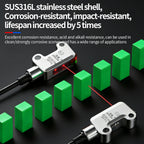 ZHICAN ZC3T Miniature Flat Photoelectric Sensor Front Side View Through Beam Diffuse Reflective