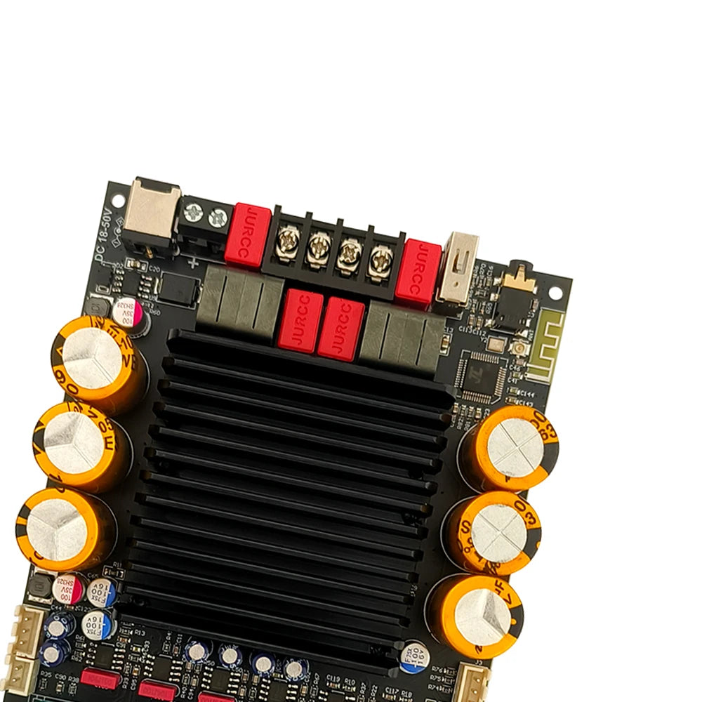 ZK-SUB600 BT Amplifier Board Module 2.0 Channel 300W+300W+Subwoofer Extension TPA3255 DC 18-50V with Subwoofer
