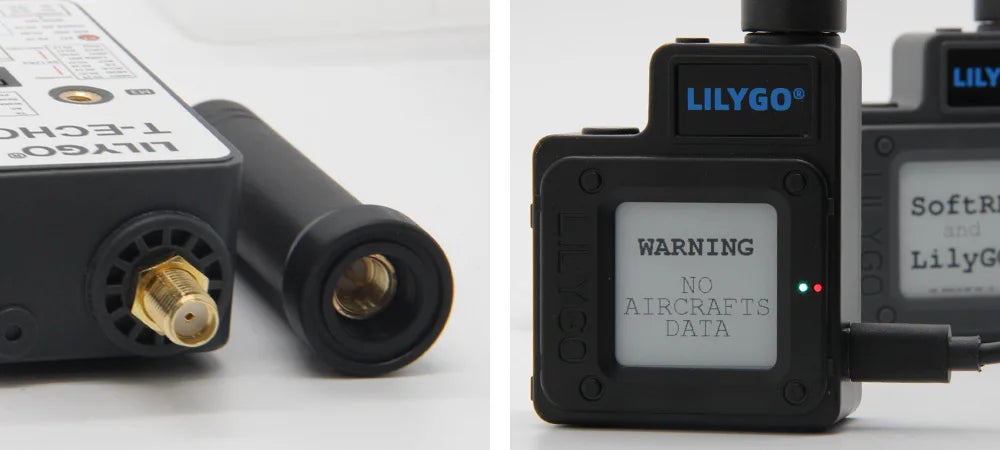 T-Echo LoRa SX1262 Wireless Module 433/868/915 trillion 1.54 Electronic Paper Global Positioning System RTC NFC BME280