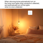 Haozee 24G Zigbee/Wifi Human Presence Detector Smart Human Body PIR Sensor Radar Detector Motion Sensors Support Home Assistant