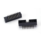 10Pcs IDC Box Headers PCB Connector 1.27mm 2.0mm 2.54mm Pitch Double Row DC3 Male Socket Straight Idc Headers for Electronics