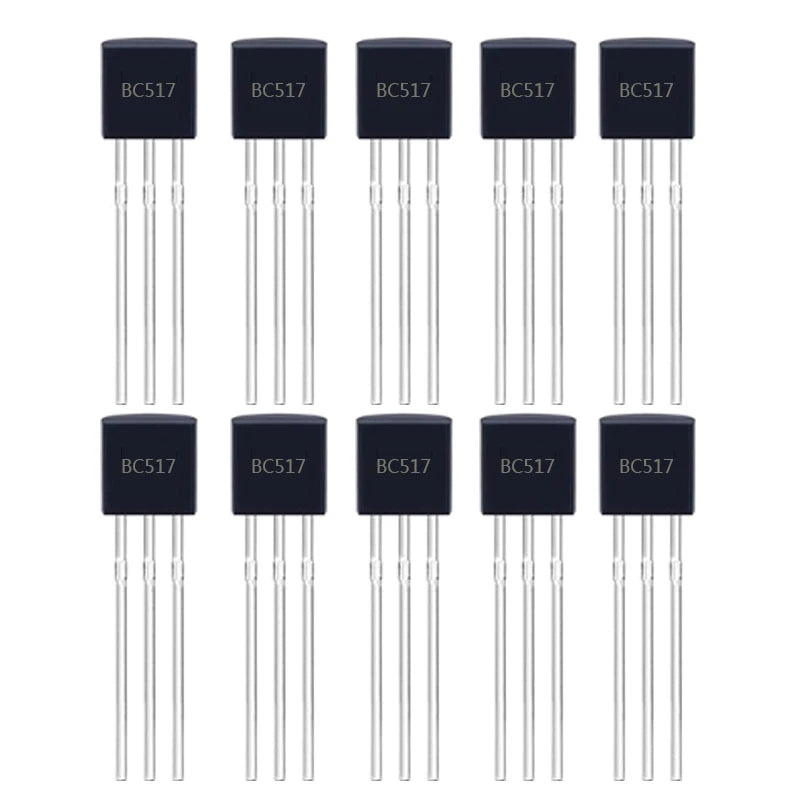 10 Values NPN PNP Power Transistors Assortment Kit BC327 BC337 BC517 BC547 BC548 BC549 BC550 BC556 BC557 BC558 Each Value 10PCS