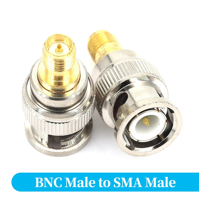 SMA Male Female to BNC Male Female Adapter SMA to BNC Connector for Wireless LAN Device, Coaxial Cable, Radio Antenna Adapt