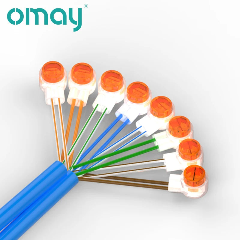 K1 K2 K3 Connector Crimp Connection RJ45 RJ11 Waterproof Wiring Ethernet Telephone Cable Cord Network Terminals 500/1000pcs