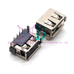 5PCS USB Interface Socket Type A Standard Port Female Male Solder Jacks Connector DIP Straight Vertical Bend Needle PCB Socket