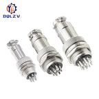 5/10/20Set GX12 GX16 GX20 2 3 4 5 6 7 8 9 10 12 14 15 Pin Docking Aviation Plug Socket Waterproof Circular Connector
