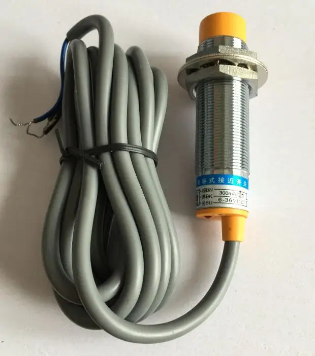 M18 capacitive proximity sensor LJC18A3-B-Z/AX BX LJC18A3-B-Z/AY BY LJC18A3-B-J/EZ DZ DC6-36V 3 wires NPN NC 8mm distance