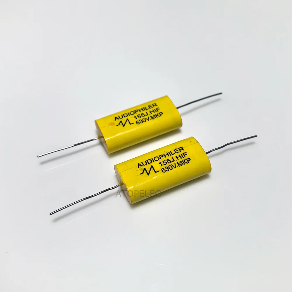 4pcs 630V 5% MKP Film Capacitor Audio Grade For Speaker Crossover 1/1.5/2.2/3.3/4.7/5.6/6.8/8.2/10/15 uF