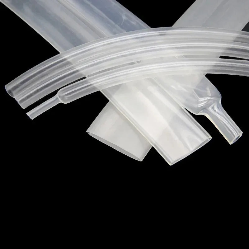 Clear/White 3:1 with Glue Shrinkable Tube 1.6mm ~ 39mm Dual Wall Adhesive Lined Polyolefin Insulated Protect Wire Wrap Sleeving