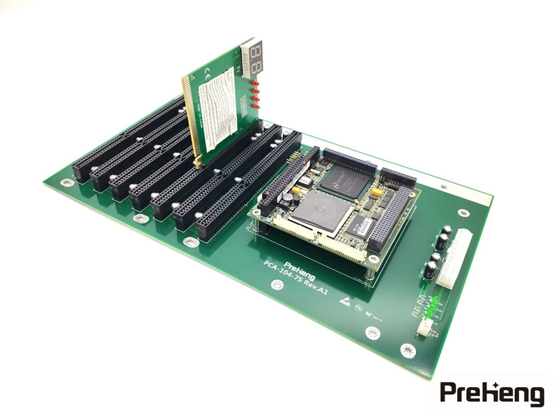 PCA-104-7S Rev. A1 PC104 to ISA motherboard ISA to PC104 adapter board