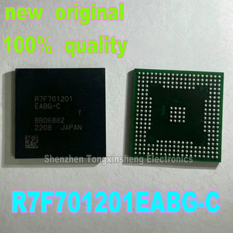(1piece) 100% Brand new original R7F701201EABG-C, R7F701201, BGA Automotive ECU Microprocessor Chip