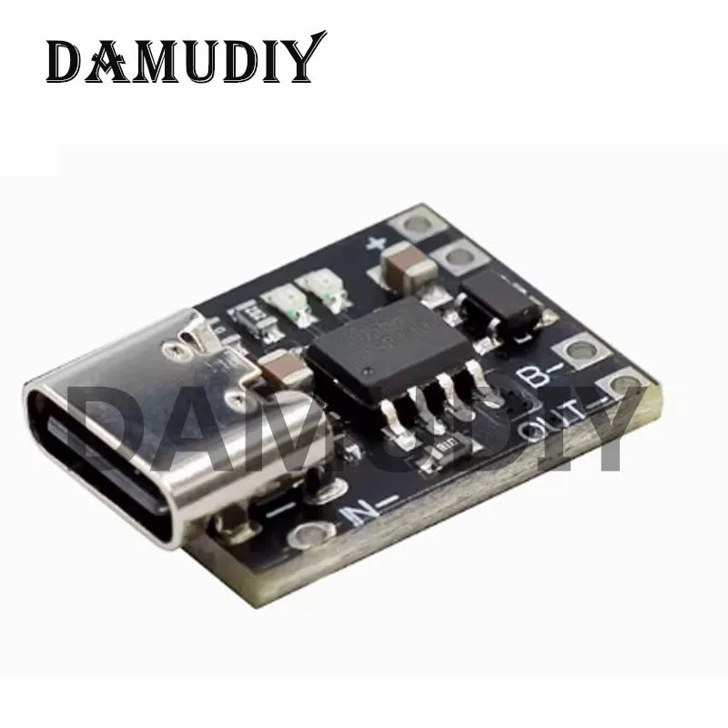 5/10pcs Ultra-Small Lithium Battery Charging Panel 1A Ternary Lithium Battery 3.7V4.2V Charger Module Type-C Protection Board