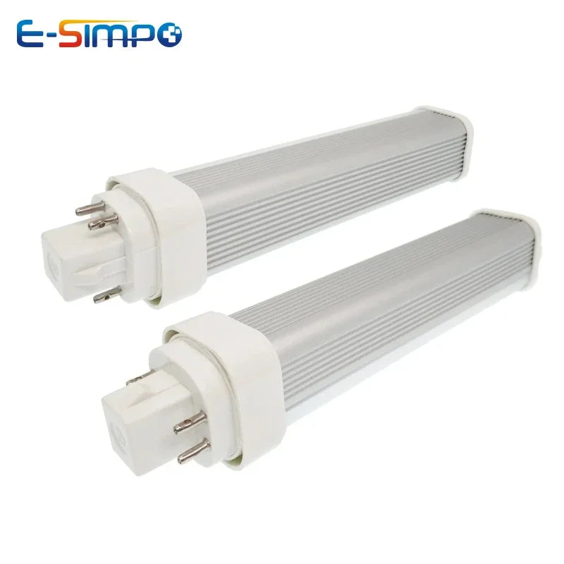 1PC 4Pin G24Q LED Horizontal 7W 9W 11W PL Light Lamp G24q-1 G24q-3 PLC-18W PLC-26W CFL Replacement CE RoHS Plug Bulb Light
