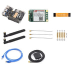 Raspberry Pi 5 PCIe to MiniPCIe 4G Gigabit Ethernet RJ45 USB HUB HAT With LTE Module SIM7600E SIM7600SA-H SIM7600G EC25-AUX EG25