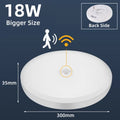 LED Radar Sensor Light Waterproof Ip44 220V Ceiling Lamp for Living Room Bathroom Corridor Decor Led Panel Light Motion Sensor