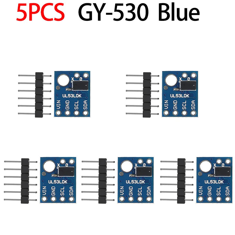 VL53L0X Time-of-Flight Laser Ranging Sensor IIC GY-530 VL53L0X VL53L1X V2 Laser Distance Module High Accuracy