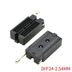 1PCS / LOT IC Locking Base Single Chip Microcomputer Chip Test Base Wide Narrow 24P 28P 32P 40P 48P