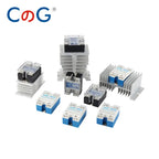 CG 1PCS Single-phase Solid State Relay Input 3-32VDC Output 24-480VAC DC to AC/DC to DC/AC to AC SSR 10/25/40A Module Relay