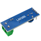 LM386 5V-12V Input Audio Power Amplifier Module 200 Times Gain Amplifier Board Mono Power Amplifier