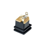 5/10pcs DC Socket Adapter Square Panel Mount DC-015 5.5x2.1MM Power Socket Connector Jack Interfaces for Electronics