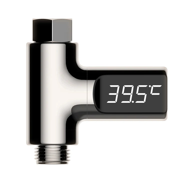 Universal Shower Head Hot Tub Water Temperature Monitor Electricity LED Display Bathing Temperature Meter Bathroom Accessories
