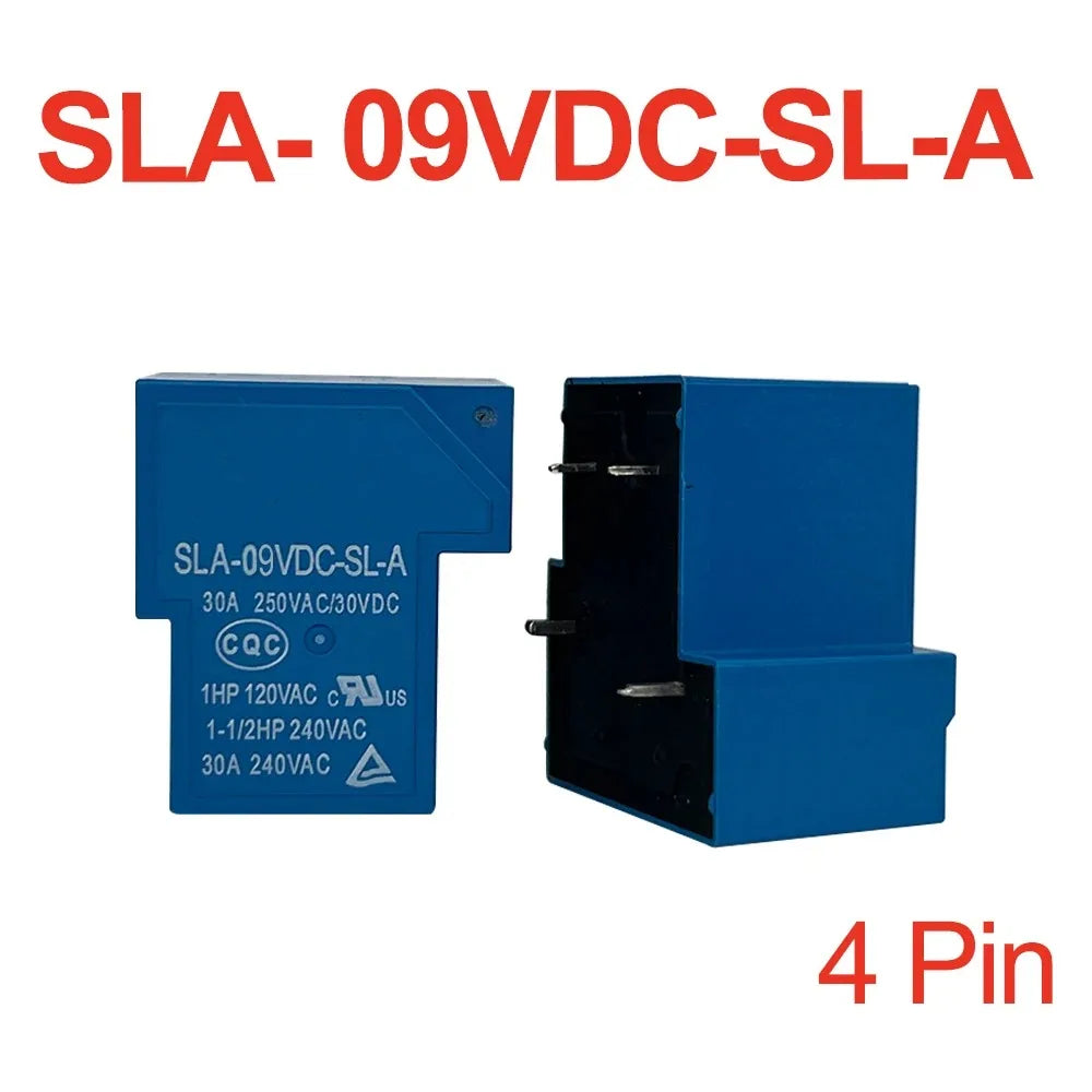 5 PCS Power Relay SLA Series SLA-05V 09V 12V 24V 48VDC-SL-A -C 4 Pin 5 Pin 6 Pin 30A T90 for Electronic Components Market