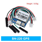 BN220 BN-880 GNSS Module, 3.0V-5.0V TTL Level GPS GLONASS Dual GPS Module with Built-in FLASH Antenna for RC Drone Airplane