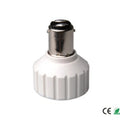 2pcs BA15D To Gu10 Light Socket Adapter CE Rohs Porcelain B15 BAY15D To Gu10 LED Spotlight Lampholder Converter