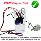 12V 24V Car Boat Rocker Toggle Switch Waterproof ON/OFF 5 Pin Latching Marine Push Button led light bar rear light reverse light