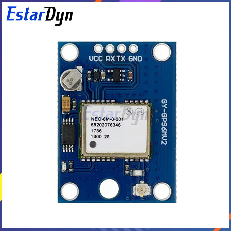 GY-NEO6MV2 New NEO-6M GPS Module NEO6MV2 with Flight Control EEPROM MWC APM2.5 large Antenna for